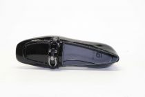 Mocassins Femme Fugitive Comano Vernis Noir