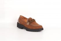 Mocassins Femme Fugitive Cycluz Suede Cognac