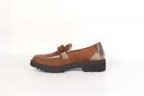 Mocassins Femme Fugitive Cycluz Suede Cognac