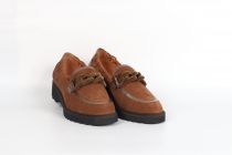 Mocassins Femme Fugitive Cycluz Suede Cognac
