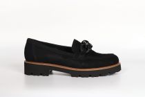 Mocassins Femme Gabor 75.240.17 Velours Noir