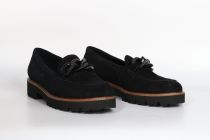 Mocassins Femme Gabor 75.240.17 Velours Noir
