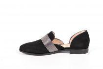 Mocassins femme Gadea AMA 1472 velours Noir