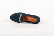 Mocassins Femme Mamz\'elle Zavon Velours Navy