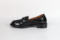 Mocassins Femme Mamzelle Berca Patent Noir