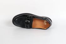 Mocassins Femme Mamzelle Berca Patent Noir