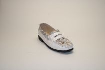 Mocassins Femme Ottilia Astrion Vernis Blanc