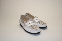 Mocassins Femme Ottilia Astrion Vernis Blanc