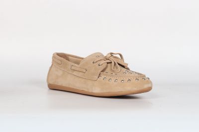Mocassins Femme Reqins Kalea Cuir Velours