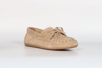 Mocassins Femme Reqins Kalea Cuir Velours