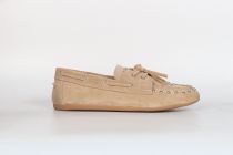 Mocassins Femme Reqins Kalea Cuir Velours