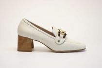 Mocassins Femme SP08 Dora Bottolato Bianco