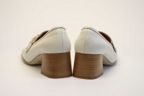 Mocassins Femme SP08 Dora Bottolato Bianco