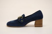 Mocassins Femme SP08 Dora Capra Camosciat Blu