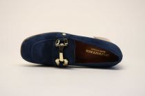 Mocassins Femme SP08 Dora Capra Camosciat Blu