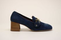 Mocassins Femme SP08 Dora Capra Camosciat Blu