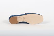 Mocassins Femme SP08 Mina Camoscio Blu (Velours Bleu)