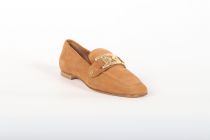 Mocassins Femme SP08 Mina Camoscio Cuoio (Velours Camel)