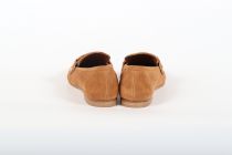 Mocassins Femme SP08 Mina Camoscio Cuoio (Velours Camel)