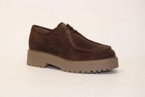 Moccasins Femme NeroGiardini I305112D /305 Velour castagno