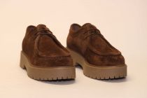 Moccasins Femme NeroGiardini I305112D /305 Velour castagno