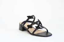 Mules Femme Qootum 13730 Monaco Noir