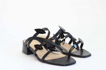 Mules Femme Qootum 13730 Monaco Noir