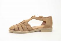 Sandales Femme Aliwell Murano Cuir Camos Terre