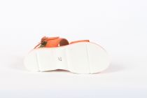 Sandales Femme Felmini D026 Serrage tribu ( Cuir Délavé Orange)