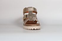 Sandales Femme Fugitive Boval Metal Or