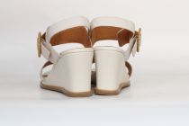 Sandales Femme Fugitive Iroma Foulon Blanc