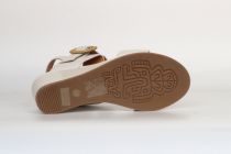 Sandales Femme Fugitive Iroma Foulon Blanc