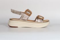 Sandales Femme Fugitive Modek Metal Gold