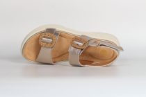 Sandales Femme Fugitive Modek Metal Gold