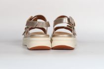 Sandales Femme Fugitive Modek Metal Gold