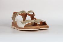 Sandales Femme Fugitive Nona Metal Or