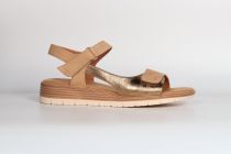 Sandales femme Fugitive Nona Sable