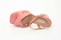 Sandales Femme Lara May 748 Belt 30 Salmon Rose