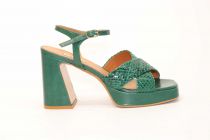 Sandales Femme Lara May 748 Belt 30 verde