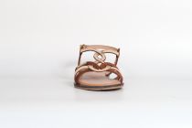 Sandales Femme Les Trop&eacute;ziennes Habby Cognac Or