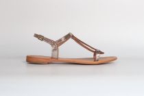 Sandales Femme Les Trop&eacute;ziennes Hamat Or Lezard