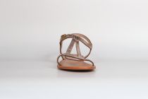 Sandales Femme Les Trop&eacute;ziennes Hamat Or Lezard