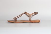 Sandales Femme Les Trop&eacute;ziennes Hamat Or Lezard