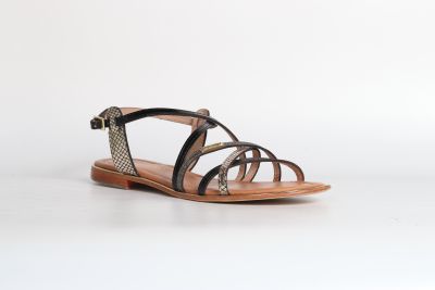 Sandales Femme Les Trop�ziennes Harry Noir Multi