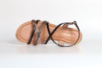 Sandales Femme Les Trop&eacute;ziennes Harry Noir Multi