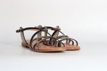 Sandales Femme Les Trop&eacute;ziennes Harry Noir Multi