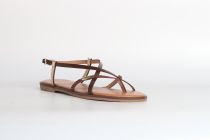 Sandales Femme Les Trop&eacute;ziennes Monagum Chocolat Multi