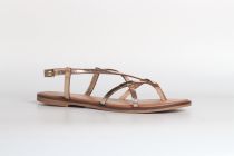 Sandales Femme Les Trop&eacute;ziennes Monagum Or Multi