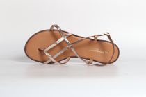 Sandales Femme Les Trop&eacute;ziennes Monagum Or Multi