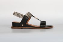 Sandales Femme Les Trop&eacute;ziennes Obole Nappa Noir